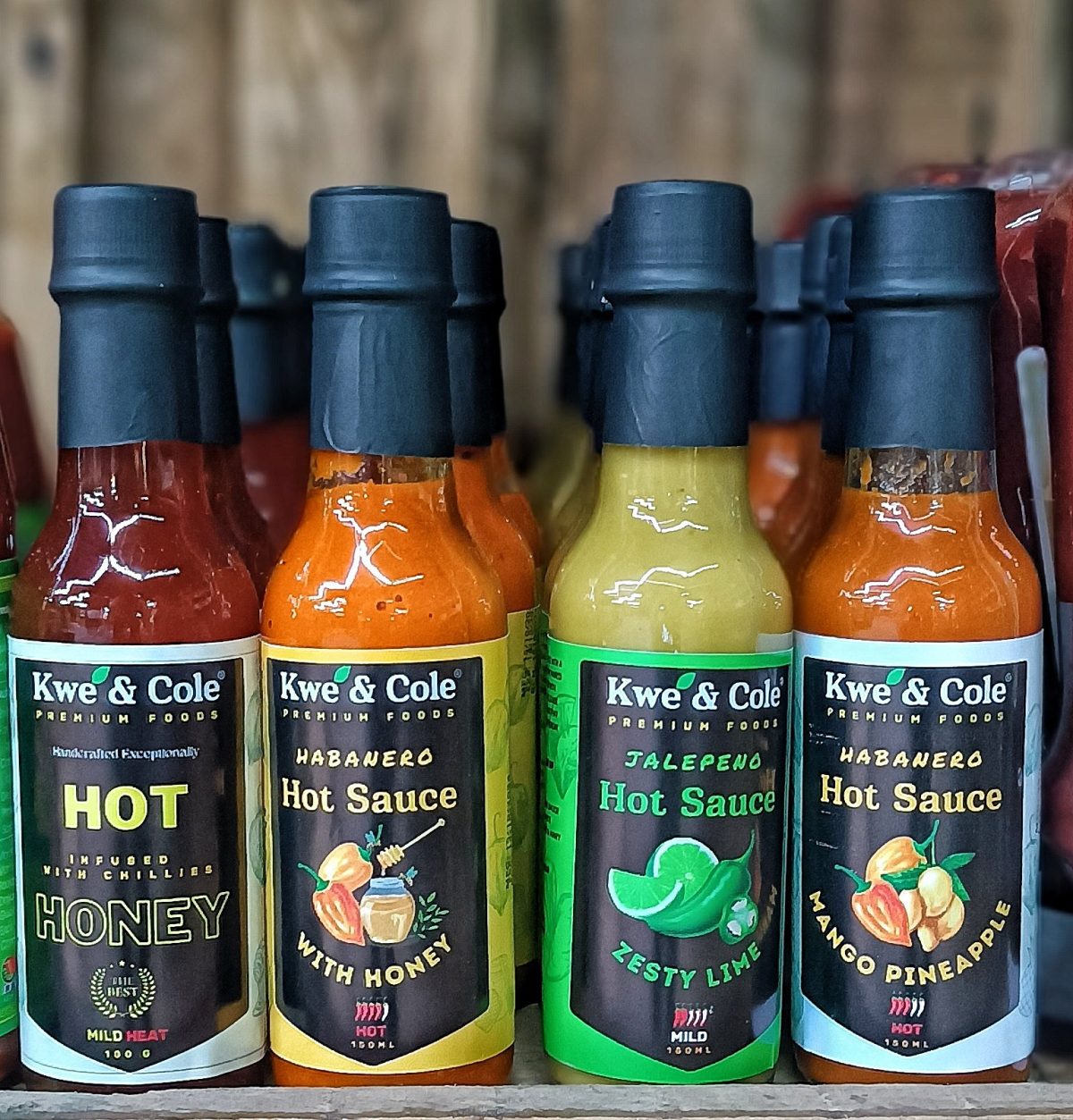 Kwe & Cole Hot Sauce Variety Pack - All Sauces - Image 2